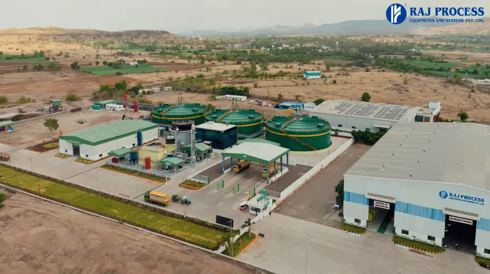 Compressed Biogas Plant Manufacturers in India - Raj Process Equipments 