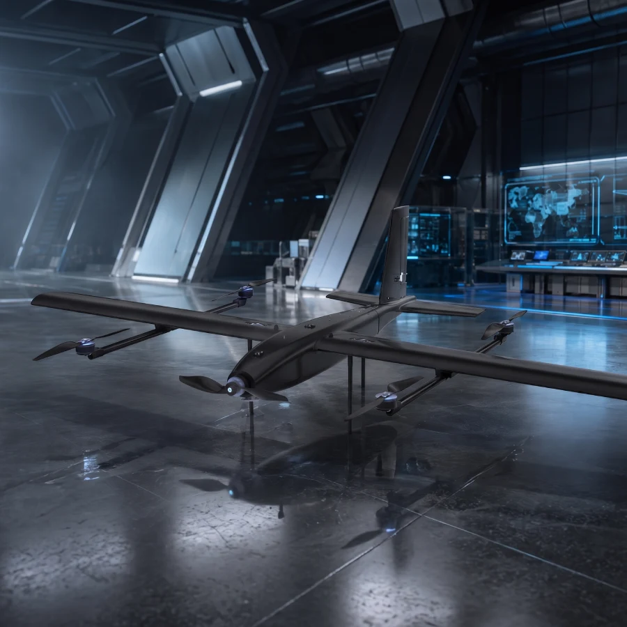 Raj VTOL Fixed-Wing UAV Hero Aircraft